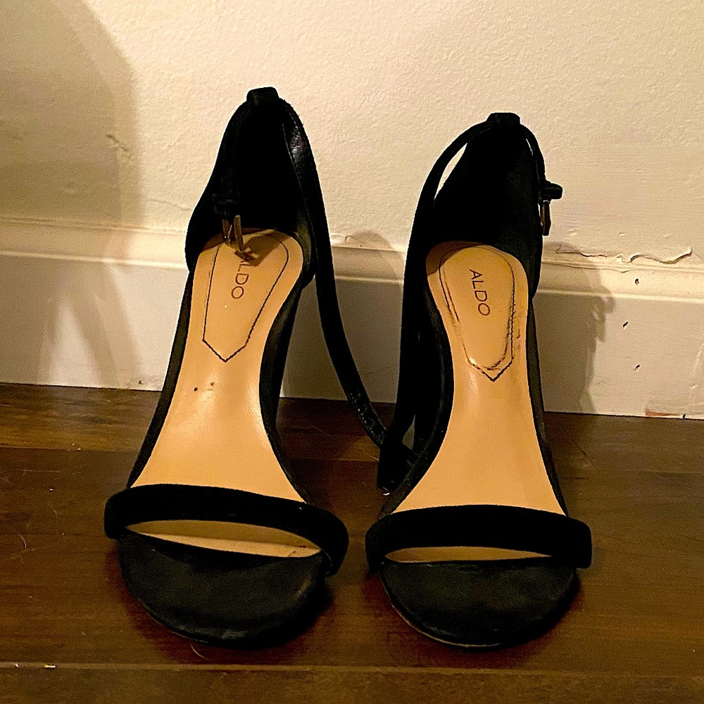 Aldo black heels